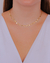 Colar Choker Corações Trabalhados no Dourado