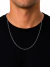 Corrente Elo Cartier Longa 70cm no Prata - comprar online