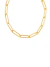 Pulseira Infantil Elo Cartie Longa 8mm no Dourado
