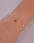 Pulseira Infantil Joaninha no Dourado