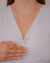 Conjunto Laço Grande Liso no Dourado