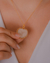 Colar Coração Gratidão no Dourado com Prata na internet