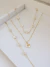 Kit 3 Produtos - Colares e Pulseira Dourados com Pérola Barroca e Símbolo do Infinito
