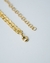 Colar Choker Elos Groumet Duplo no Dourado na internet
