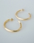 Brinco Argola Lisa no Dourado - comprar online