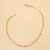 Pulseira Elos Cartier Fina no Dourado - comprar online