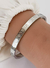 Pulseira Bracelete Números Romanos no Aço