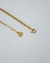 Colar Choker Elos Groumet com Tiffanys e Chapinhas Redondas no Dourado na internet