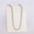 Colar Riviera Zirconias Redondas Lilás no Ródio Branco - comprar online