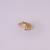 Anel Ajustavel Gatinho Liso no Dourado - comprar online