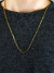 Colar Elos 3x1 Grumet com Piastrine 70cm no Dourado - comprar online