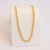 Colar Choker Elos Montados Cubinho no Dourado - comprar online