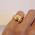Anel Dedinho Nossa Senhora Aparecida Pulseira de Relógio no Dourado - comprar online