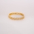 Pulseira Elos Relogio com Microzirconias no Dourado - comprar online