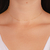 Colar Choker Elos Cadeadinho Bolinhas Lisas no Dourado