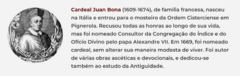 Banner da categoria Cardeal Juan Bona