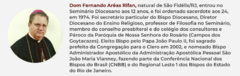 Banner da categoria Dom Fernando Arêas Rifan