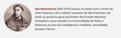 Banner da categoria São Boaventura