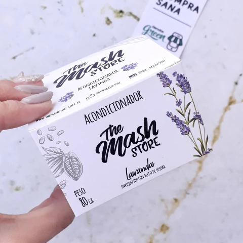 Acondicionador Sólido de Lavanda 80 gr - Nutrición y reparación