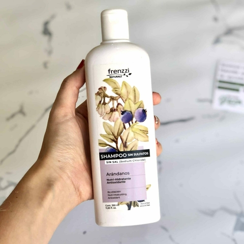 Shampoo Sin Sulfatos Naturale de Arándanos - Frenzzi