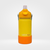 Botella amarilla para niños de la marca MERAkids, con tapa de silicona y diseño práctico.
