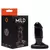 Plug Anal Borracha Maciço 10,5 X 3,5Cm Kgel