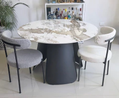 Mesa de comedor Genova - Blanco - tienda en línea