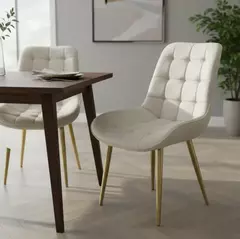 Silla Malmo - Beige - Bleu Muebles