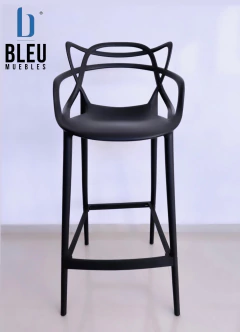 Banco tipo Masters 77cm – Negro - Bleu Muebles