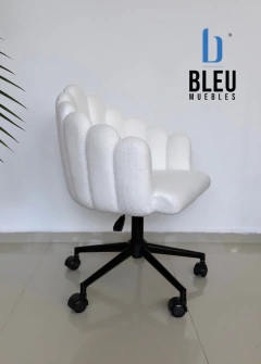 Imagen de Silla de Escritorio Teddy – Blanco
