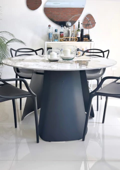 Mesa de comedor Genova - Blanco