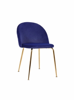 Silla Velvet – Azul - comprar en línea