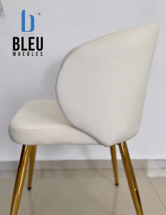 Imagen de Silla Velvet Ari – Beige