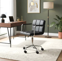 Silla de Escritorio York – Negro en internet