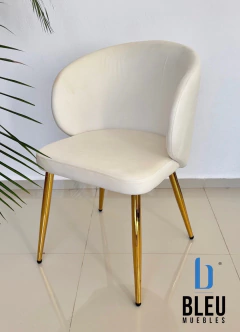 Silla Velvet Ari – Beige