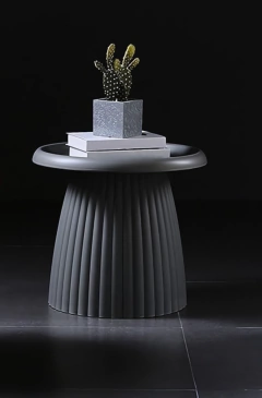 Mesa Auxiliar Hongo – Negro - tienda en línea