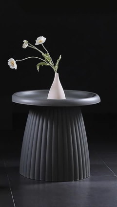 Imagen de Mesa Auxiliar Hongo – Negro