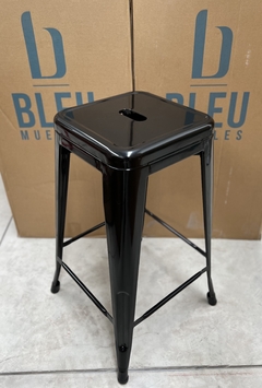 Banco tipo Tolix 66cm – Negro