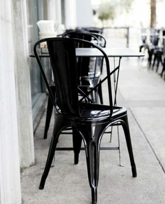Silla tipo Tolix – Negro - comprar en línea