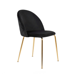 Silla Velvet – Negro