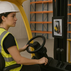 Suporte tablet empilhadeira Vulcan - loja online