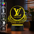 Luminária LED 3D de Mesa - Logotipo Personalizado - PREMIUM