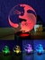 Luminária LED 3D de Mesa - Gatos Yin Yang- Luxo Decorativa - Presente Criativo na internet