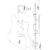 Fender Meteora guitar template