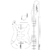 Fender mini Tele/strat guitar template - buy online