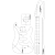 Fender mini Tele/strat guitar template - buy online