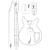 Plantilla tipo Les Paul Special DC