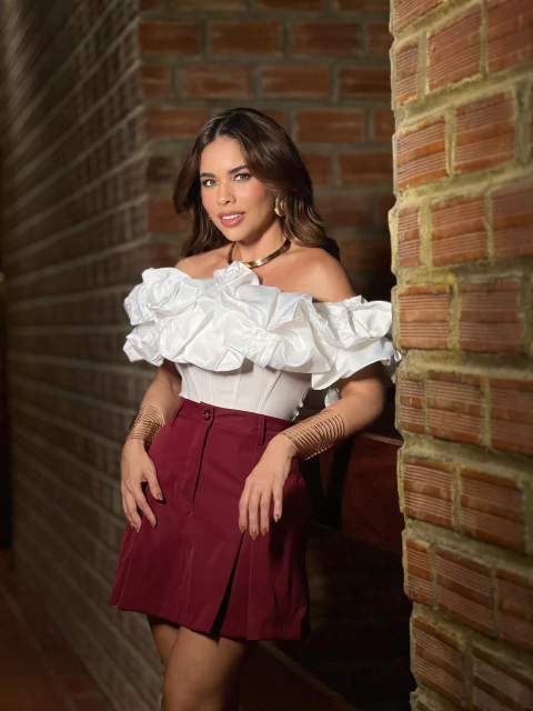 SHORT SAIA LOV IT. C/ PREGAS REF. 44740 - comprar online