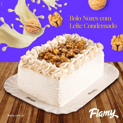Nozes com Leite Condensado