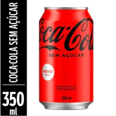 Coca-Cola Zero lata 350mL